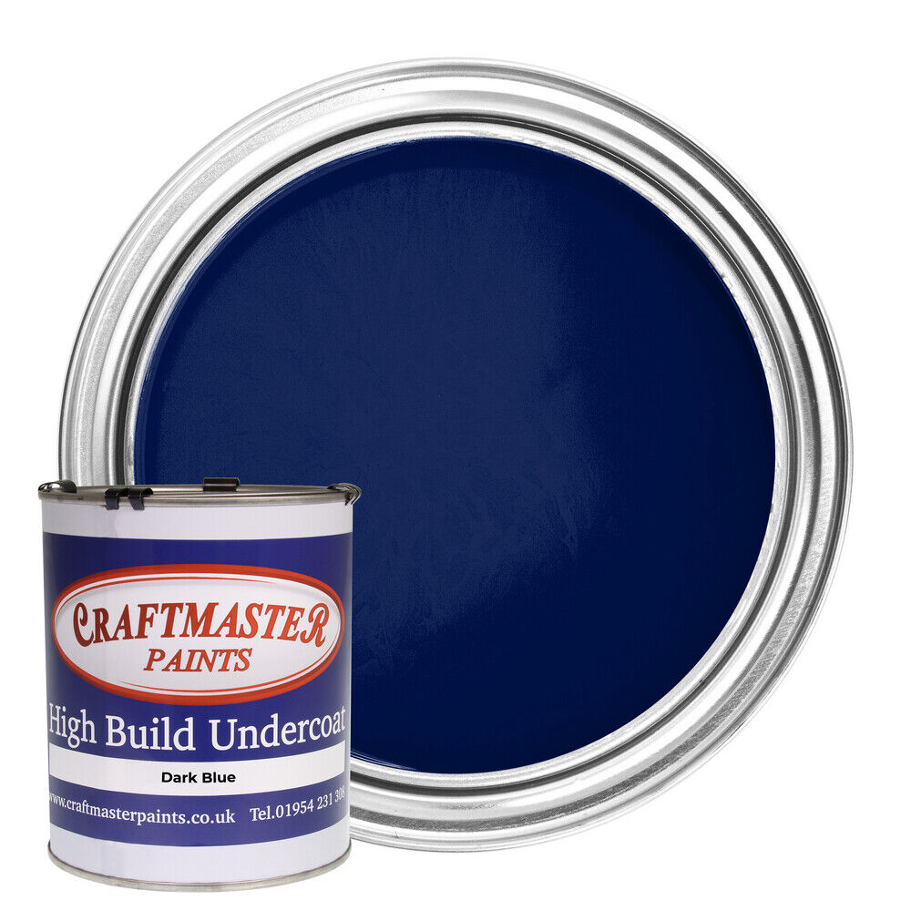 Craftmaster Boat Paint Dark Blue Undercoat 500ml Narrowboat Canalboat