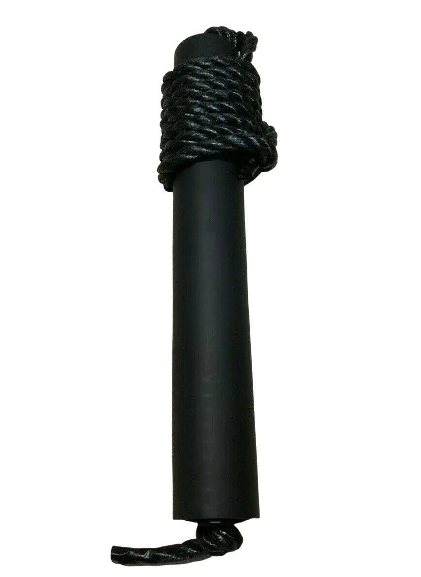 Rubber side fenders, with rope. black in colour