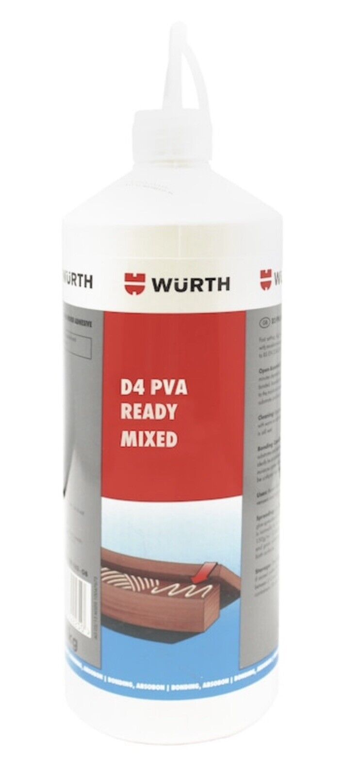 Wurth D3 Wood Adhesive, 1 KG, fast setting,