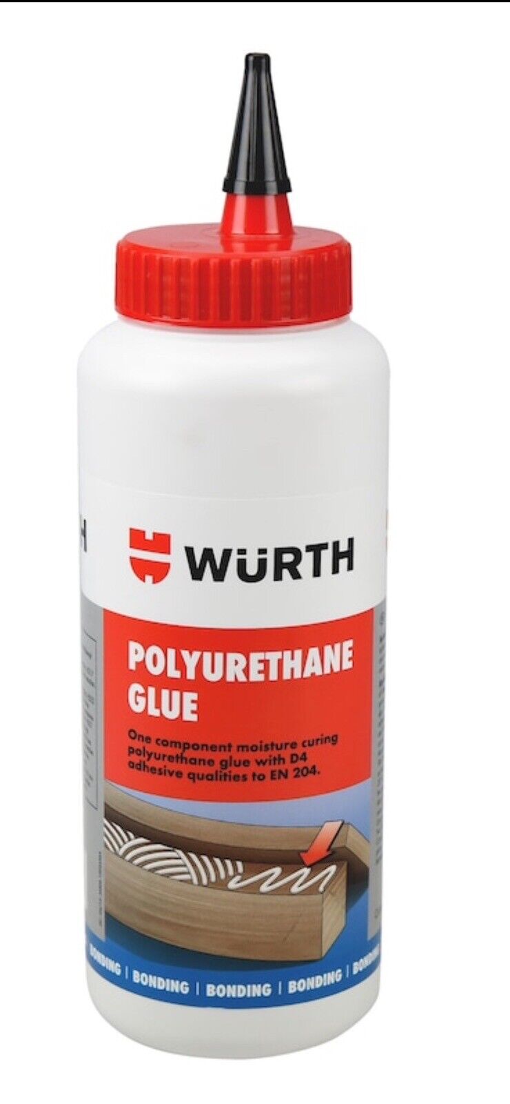 Wurth Polurethane Glue, 1 Kg bottle